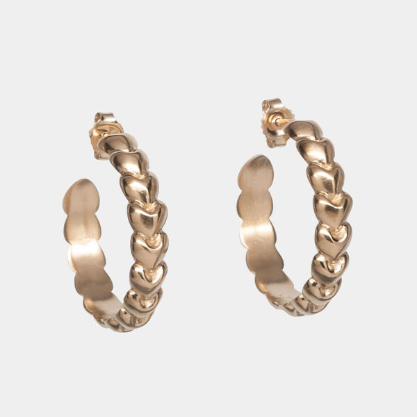 Connected Heart Hoops