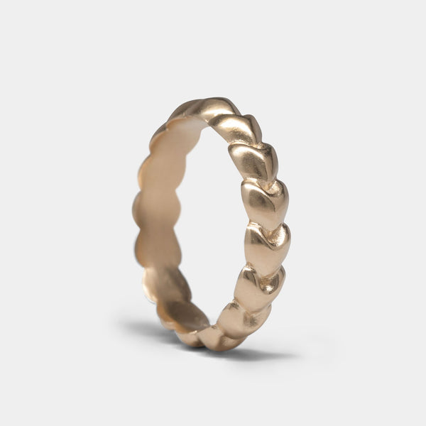Connected Heart Ring